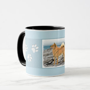 Taza Espitz finlandés en la pintura de la costa - Arte 