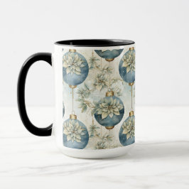 Taza Esplendor de Navidades Blue Majesty Elegant Blue G