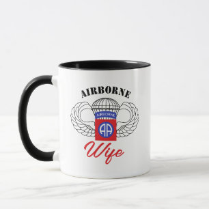Taza Esposa aérea moderna de caligrafía