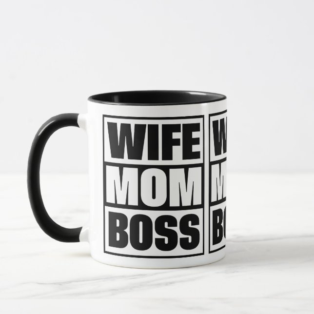 Taza Esposa - Mamá - Jefe (Izquierda)