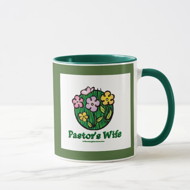 Taza Esposa pastora - Blooms (Derecha)