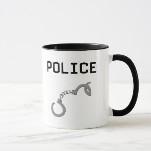 Taza Esposas de la policía