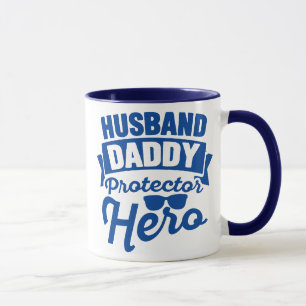 Taza Esposo. Papá. Protector. Héroe.