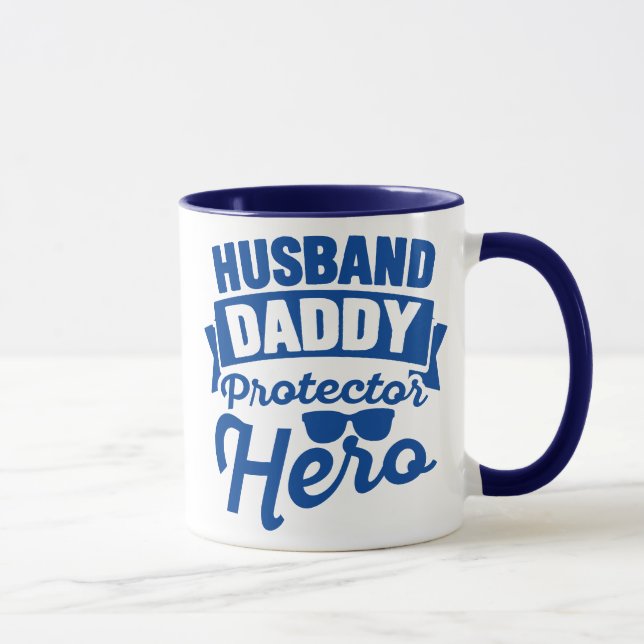 Taza Esposo. Papá. Protector. Héroe. (Derecha)