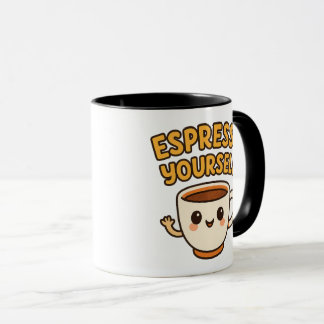 Taza Espresso | Diseño de un café lindo y divertido