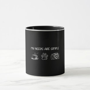 Taza Espresso Dslr Fotografía del Bulldog Pastor Austra