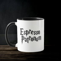 Espresso Patronum Funny Pun Trendy Cita