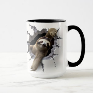 Taza Espuma en pared rota