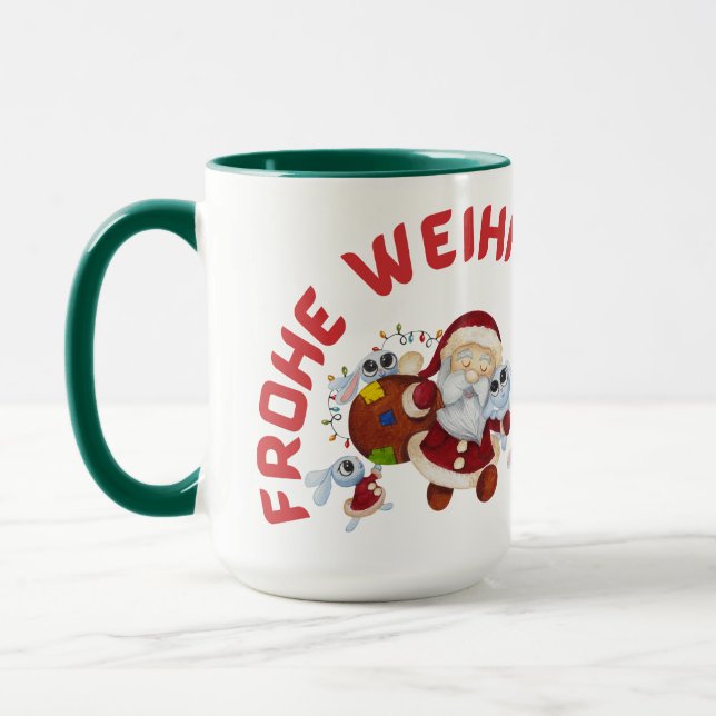 Taza espuma, nachten, weihnacht, weihnachte, weihnacht, (Izquierda)