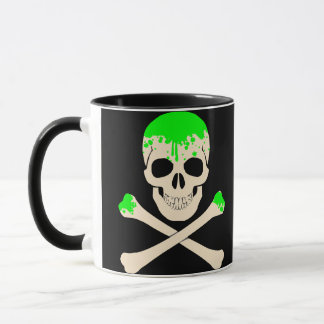 Taza esqueleto de halloween cráneo ballenato