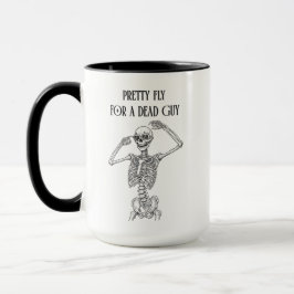 Taza Esqueleto divertido de Halloween bastante genial p