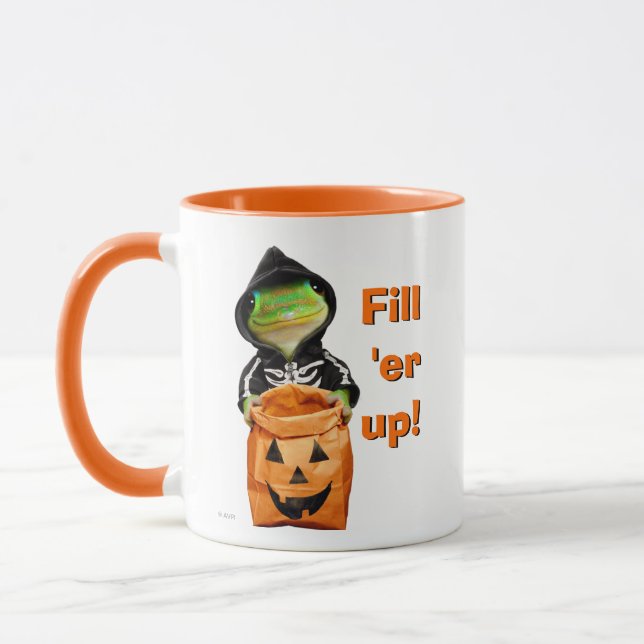 Taza Esqueleto Gecko (Izquierda)