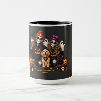 Taza Esqueleto Personalizado de Halloween Quédate Espel