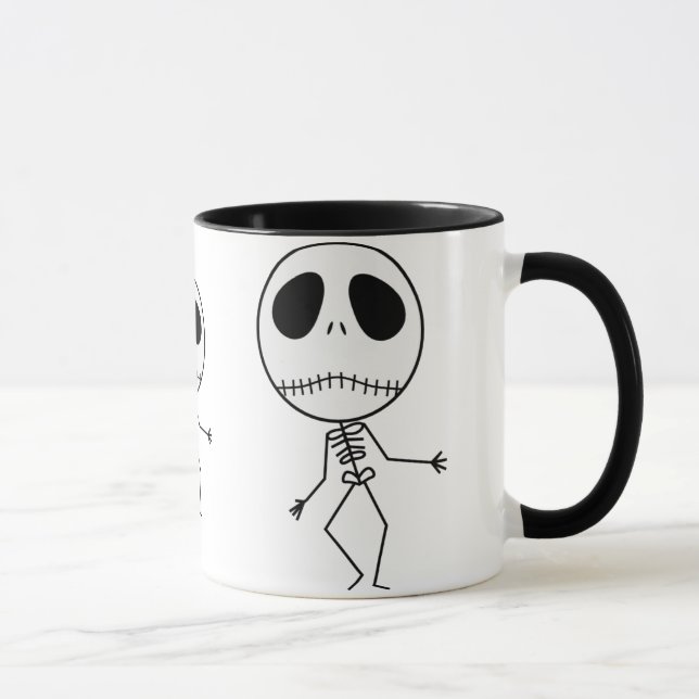 Taza Esqueletos del baile (Derecha)
