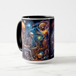 Taza Esqueletos surrealistas II