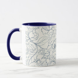 Taza Esquema de flor