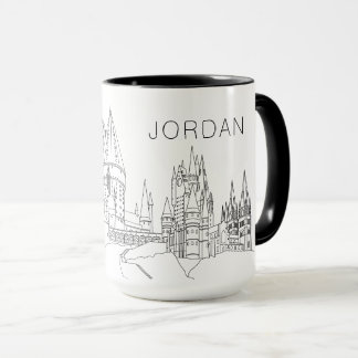 Taza Esquema del CASTILLO HOGWARTS™ 