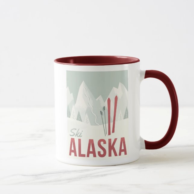 Taza Esquí Alaska (Derecha)