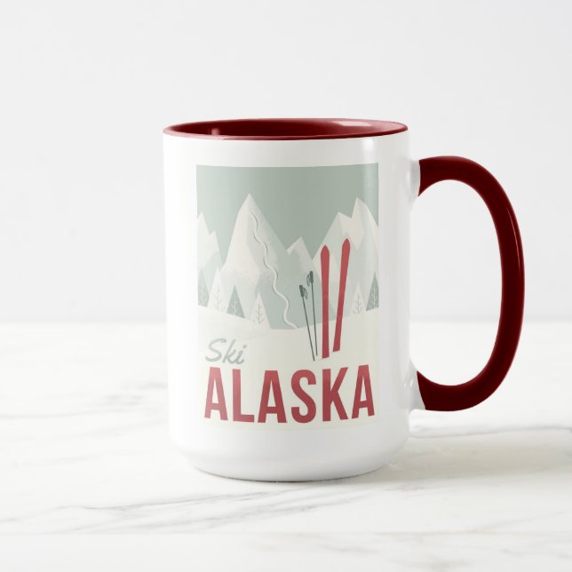 Taza Esquí Alaska (Derecha)