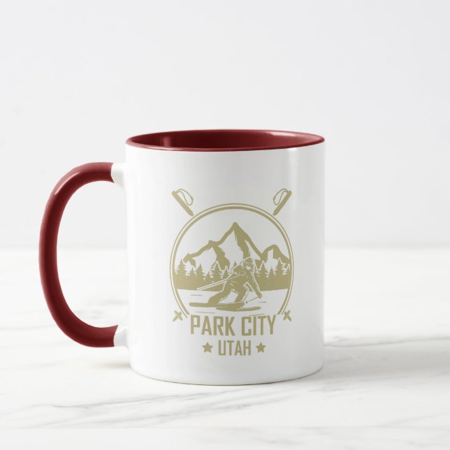 Taza Esquí de Park City Utah (Izquierda)