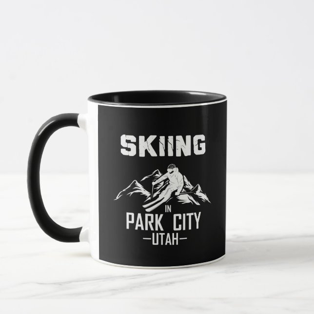 Taza Esquí de Park City Utah (Izquierda)