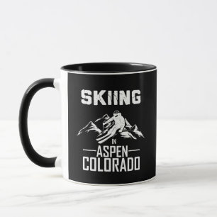 Taza Esquí en Aspen Colorado