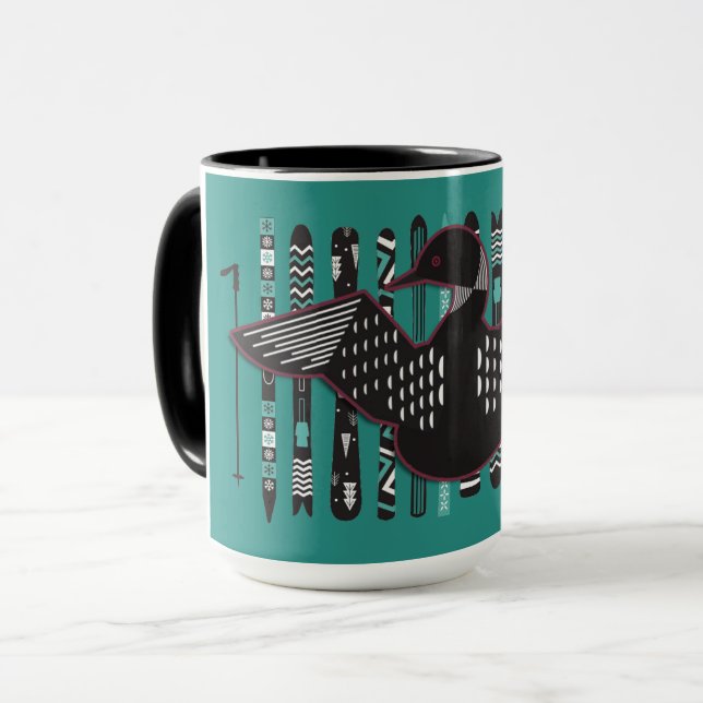 Taza Esquí Loonático (Anverso izquierdo)