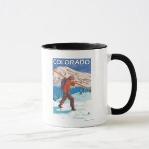 Taza Esquiador con SkisColorado