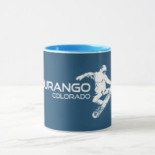 Taza Esquiador de Durango Colorado