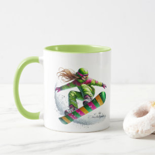 Taza Esquiador de nieve 