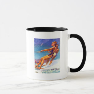 Taza Esquiador del agua de McClelland Barclay