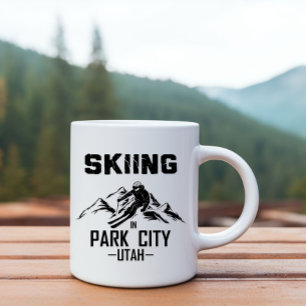 Taza Esquiar en Park City Utah