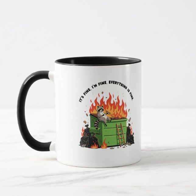 Taza Está Bien Basurero  (Izquierda)