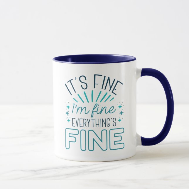 Taza Está bien, estoy bien (Derecha)