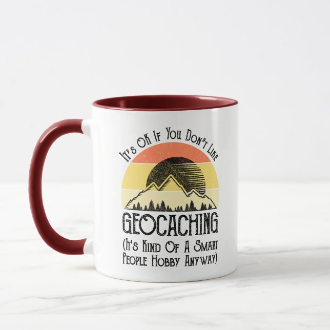 Taza Está bien si no te gusta la geocalización (Izquierda)