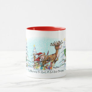 Taza "¡Está empezando a parecerse mucho a Navidades!" J