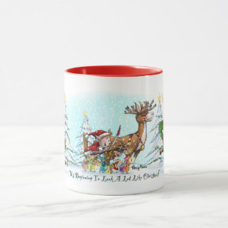 Taza "¡Está empezando a parecerse mucho a Navidades!" J