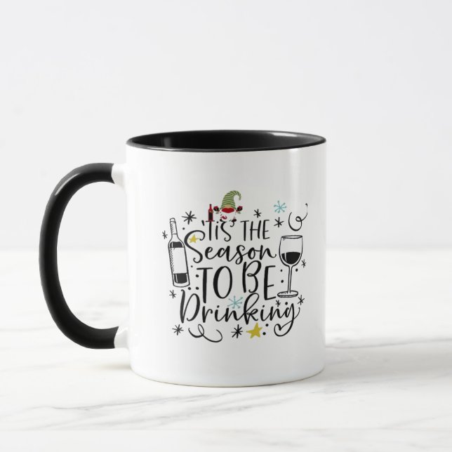 Taza Esta Es La Temporada De Beber (Izquierda)