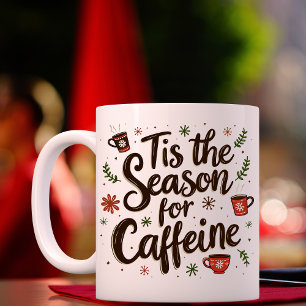 Taza Esta Es La Temporada De Navidades Graciosos De Caf