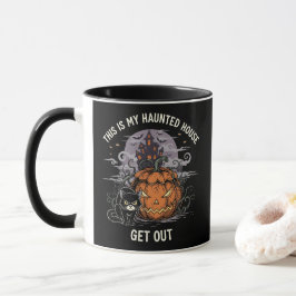 Taza Esta es mi casa embrujada fuera