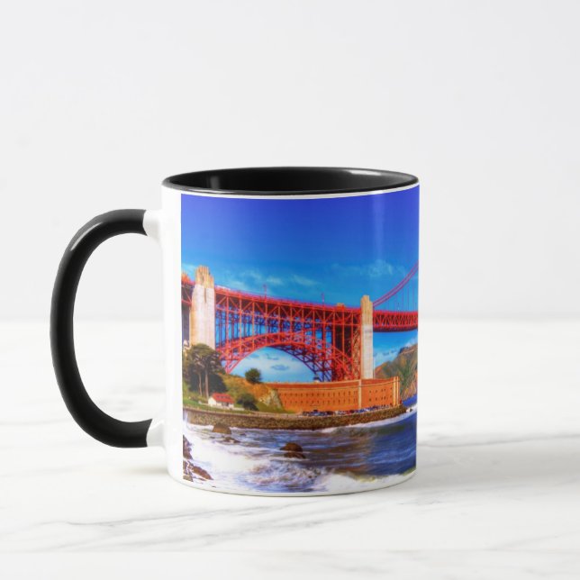 Taza Ésta es una imagen de HDR de 3 tiros del Golden (Izquierda)