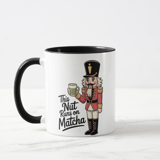 Taza Esta nuez funciona con cascanueces de matcha Navid (Izquierda)