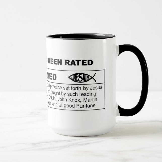Taza Esta persona ha sido R clasificado para Reformed (Derecha)