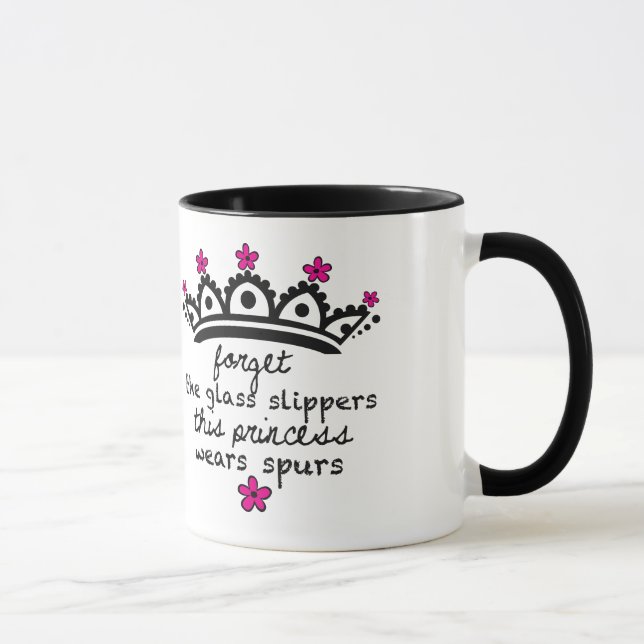 Taza Esta princesa Wears Spurs- Mug (Derecha)