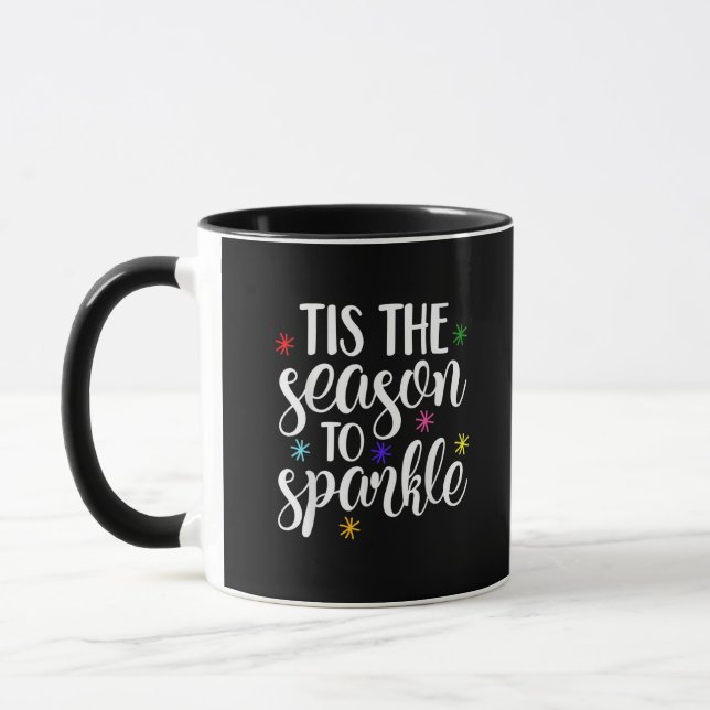 Taza Esta Temporada Es Un Clásico Retro Esparkle (Izquierda)