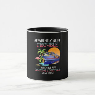 Taza Estábamos En Problemas Cuando Cruzamos Flamingo