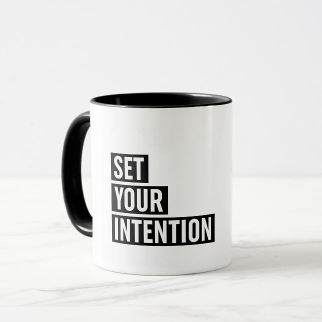 Taza Establecer su tipografía de intención (Anverso izquierdo)