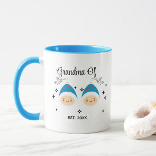 Taza Establecimiento De La Abuela De Dos Chicas Gemelos