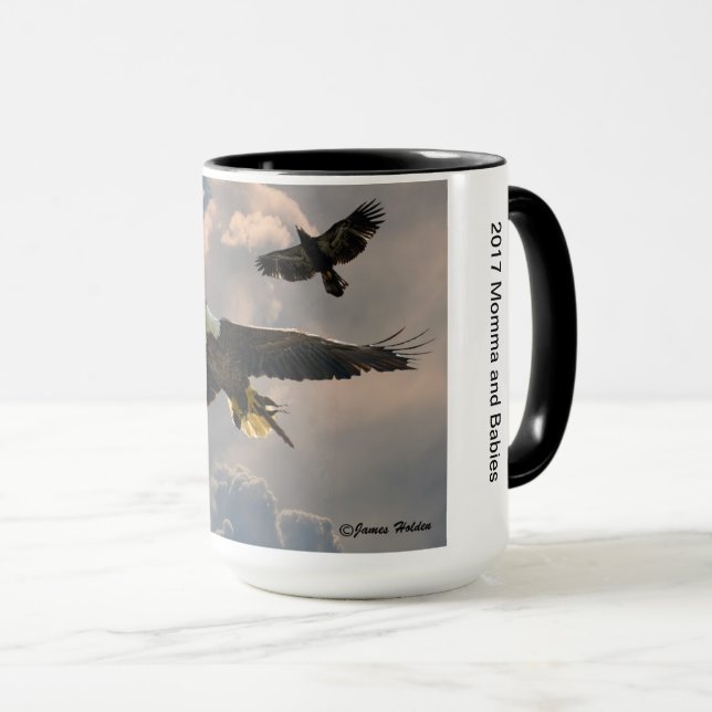 Taza Estación de Eagles 2017 de la universidad de la (Anverso derecho)