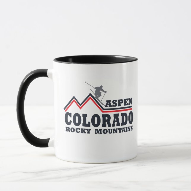 Taza Estación de esquí de Aspen Colorado (Izquierda)